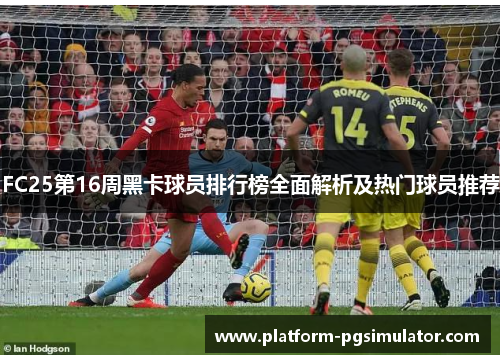 FC25第16周黑卡球员排行榜全面解析及热门球员推荐